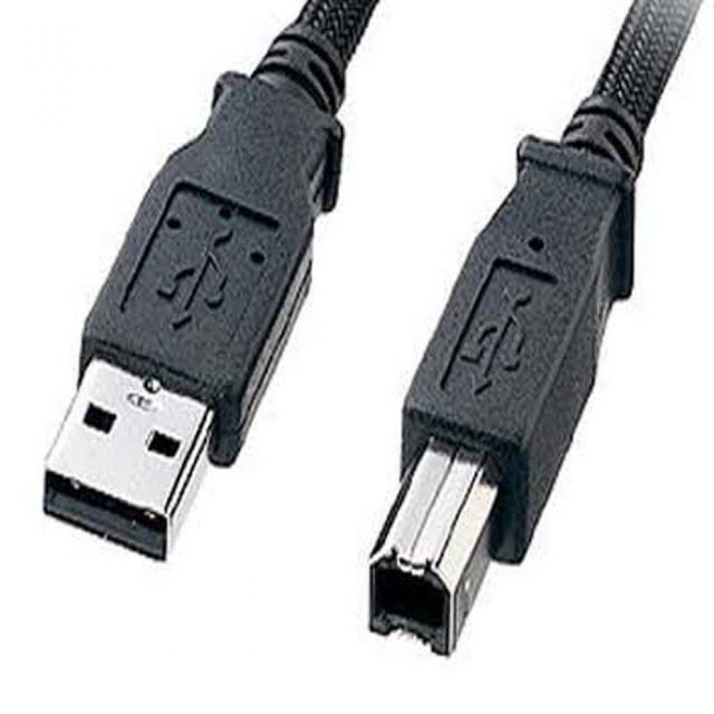 (K)나일론메쉬 USB2.0 AM-BM 케이블 3M /나일론 재질의 그물망 쉴드/ 2중 차폐 쉴드/ 트위스트 페어