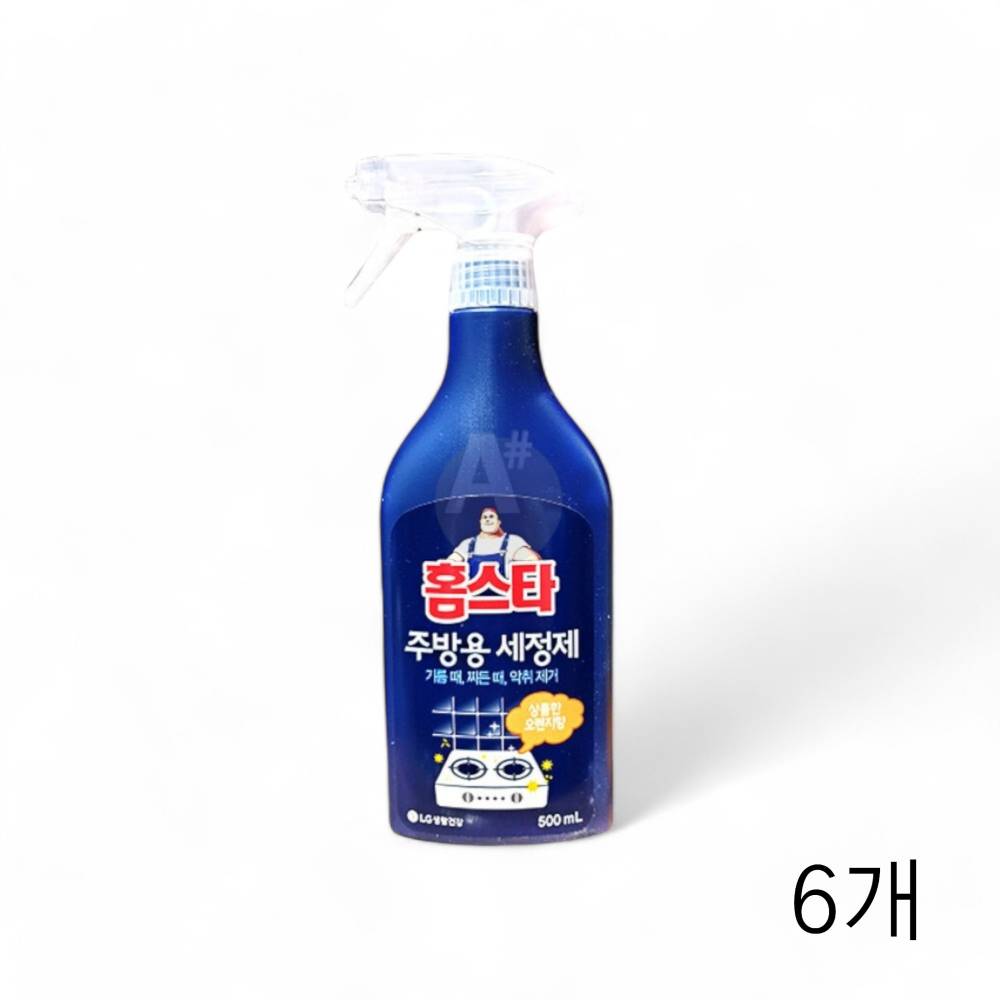 주방용 세정제 500ml X 6개 다목적용 가정용 물때제거제 청소클리너 곰팡이제거