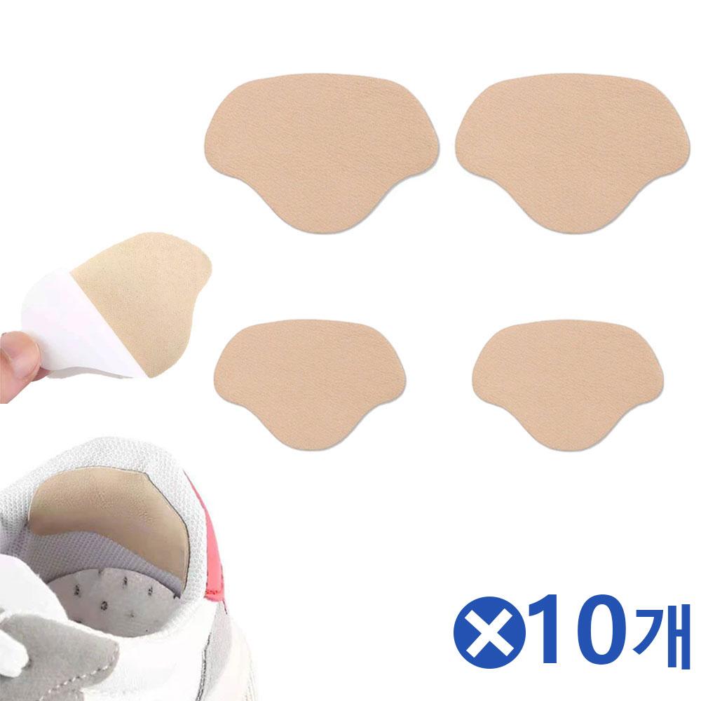 발뒤꿈치보호 PU인조가죽 운동화 구두 패드 4pX10세트