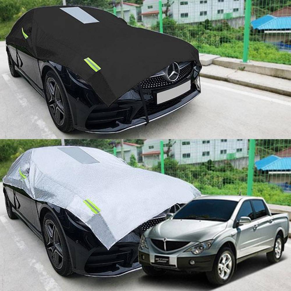 액티언스포츠 자동차커버 반커버 성에방지 커버