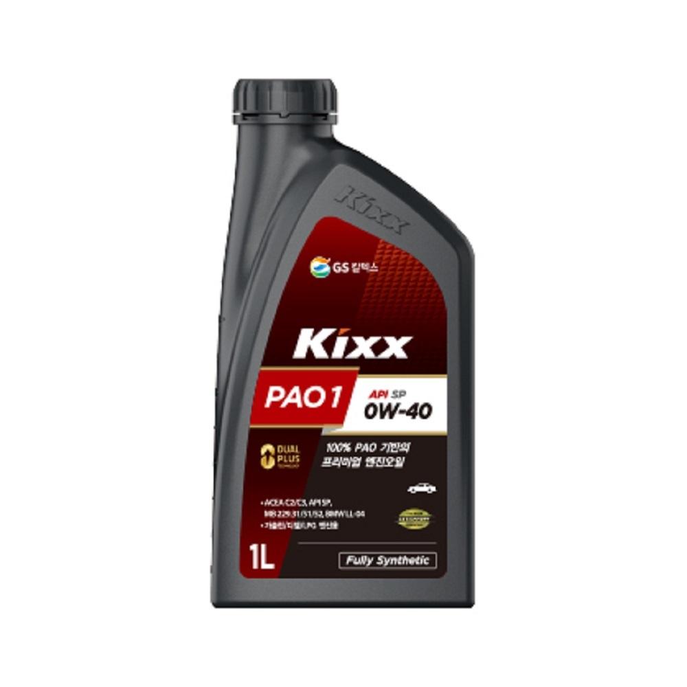 Kixx PAO 1 SP 0W-40 1L 12개 1박스 엔진오일