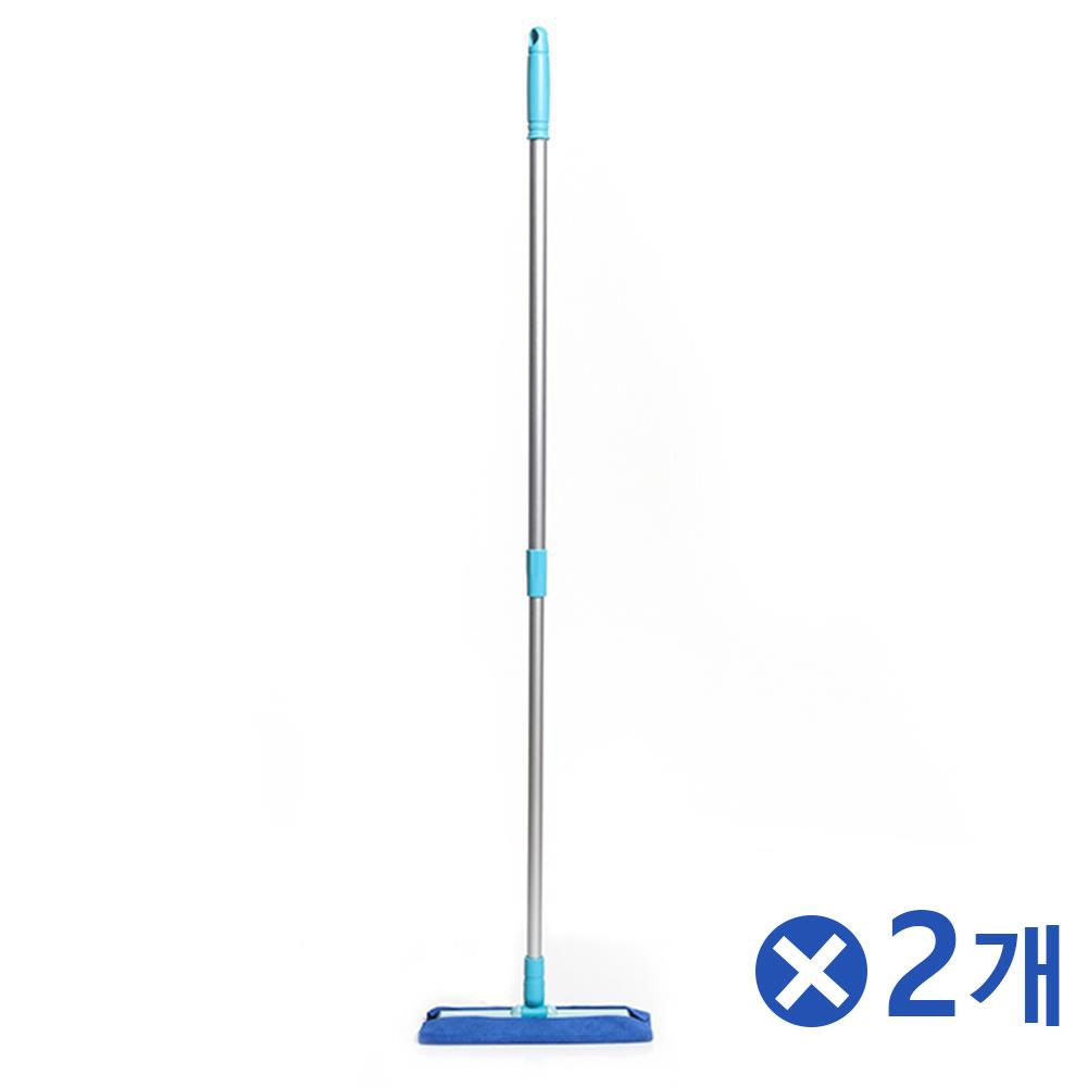 회전헤드 원터치 2단 밀대걸레x2개 밀대걸래 밀걸레
