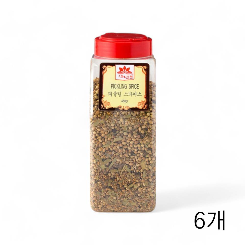 은진물산 피클링 스파이스 450g X 6개 오이피클만들기 피클담그기 수제피클향신료