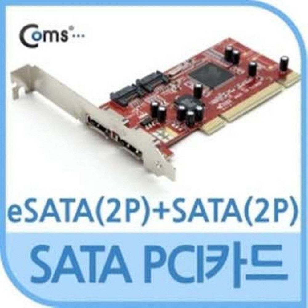 PCI 카드 eSATA 2P  SATA 2P
