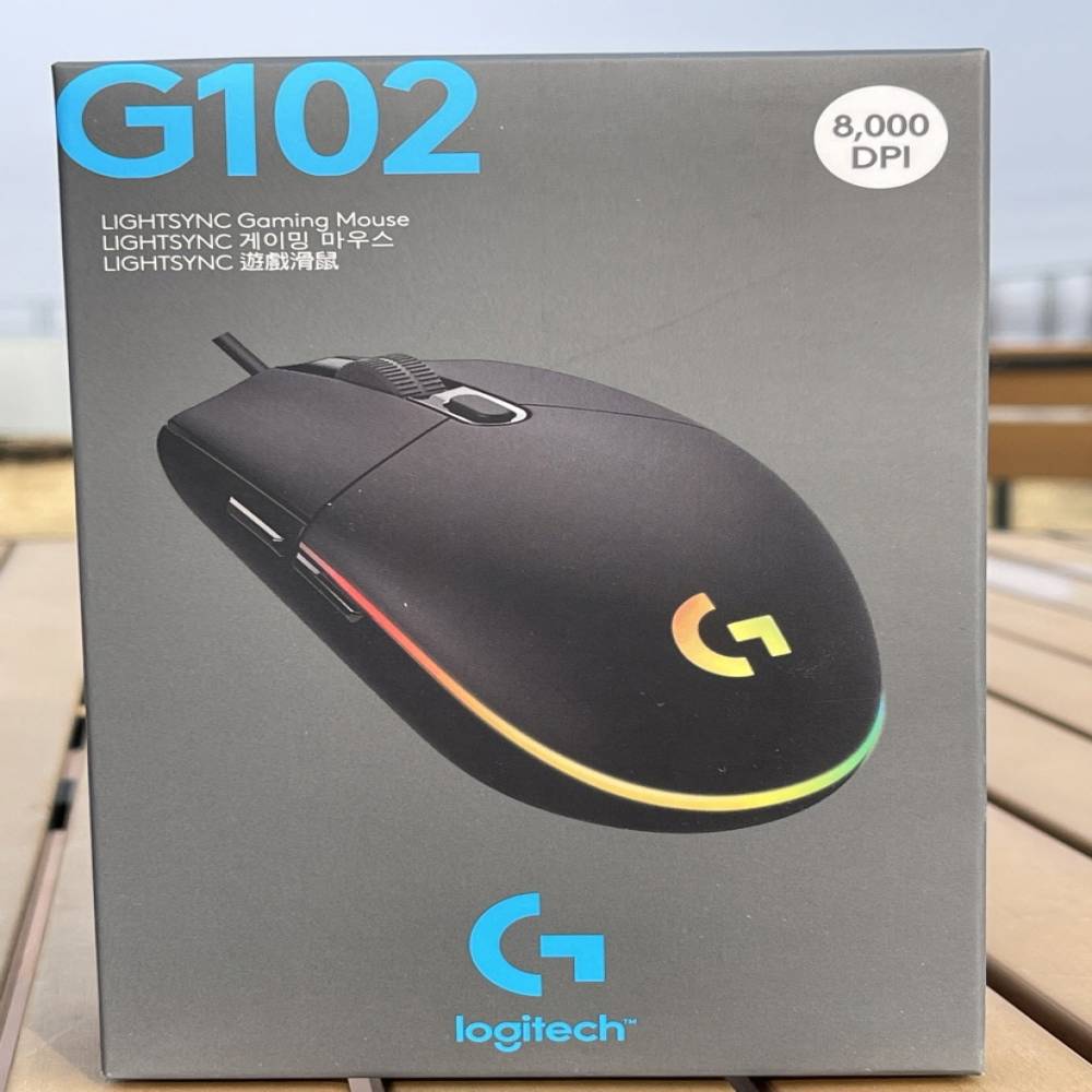 로지텍 G102 유선 게이밍 마우스 블랙 그래픽작업