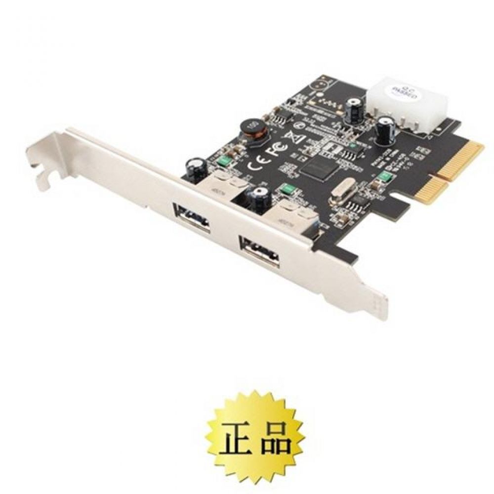 USB3.1 PCI Express 카드 Type A x2 LP 브라켓 포함