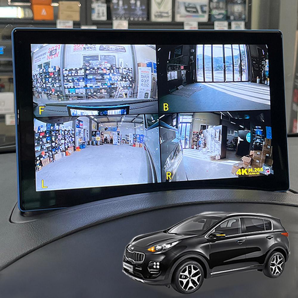 올뉴스포티지 호크P 10.1인치 4채널 블랙박스