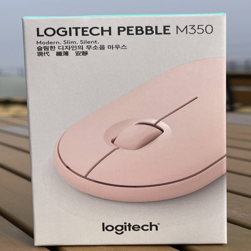로지텍 페블 M350 무선 마우스 핑크