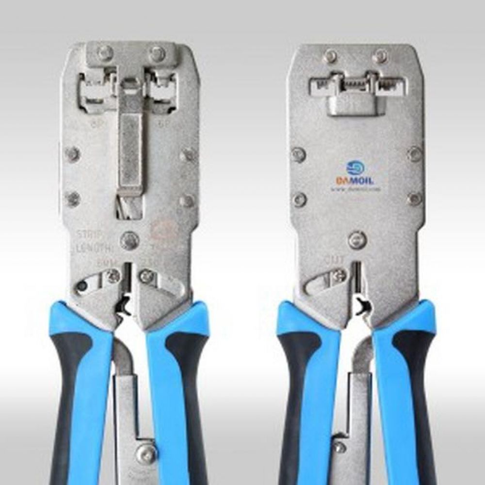 DA-TL-2810R 모듈라 클리핑 툴 랜툴 랜선제작용 AMP6툴 RJ45압착용 인터넷선작업용공구 6P8P AMP6
