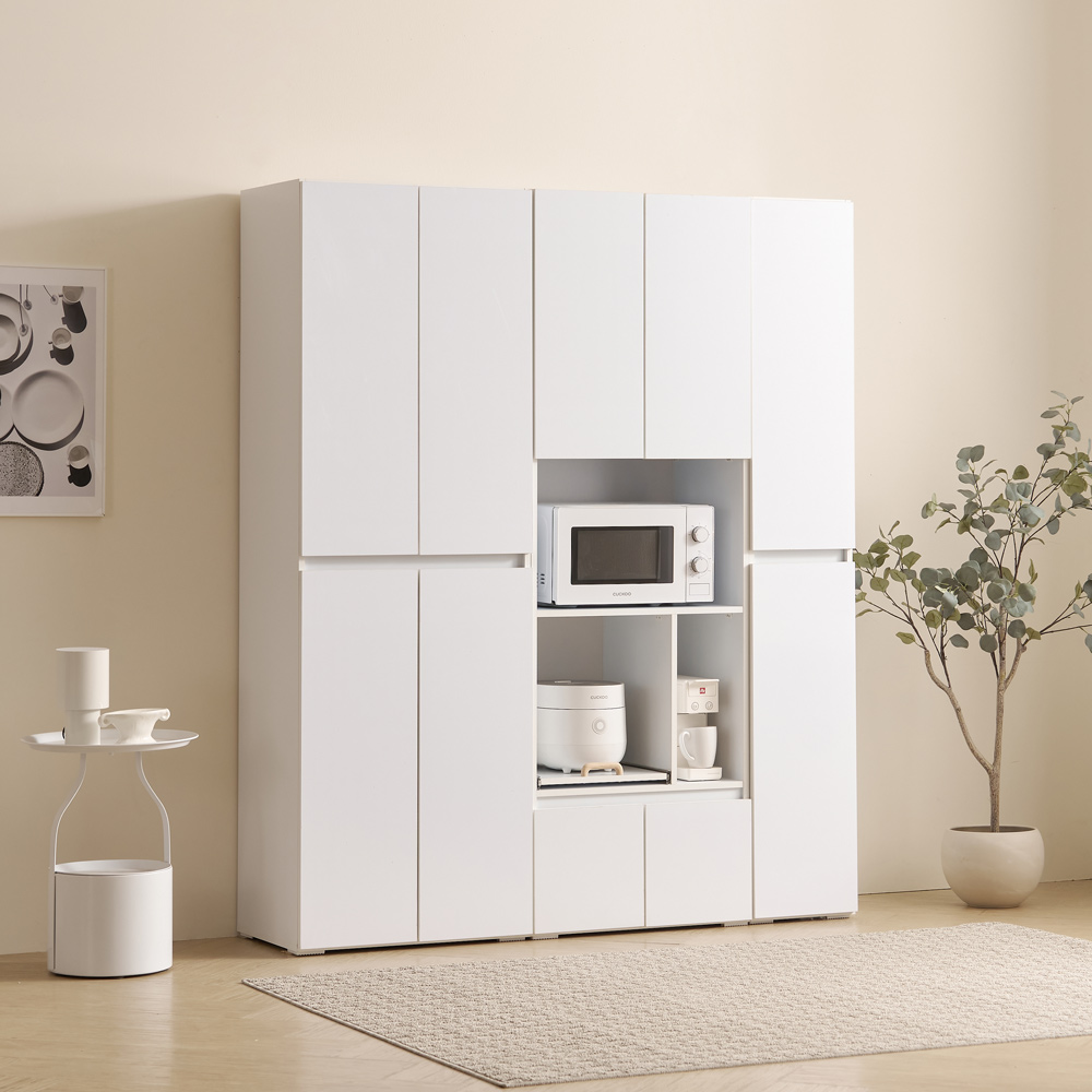 F41533 화이트 멀티 수납장 3종 세트 1color