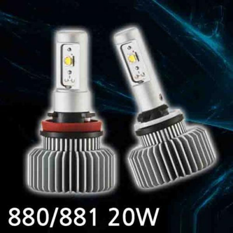 12V/24V 공용 하이파워 LED 안개등램프(6000K) 차량용 포그램프 880/881