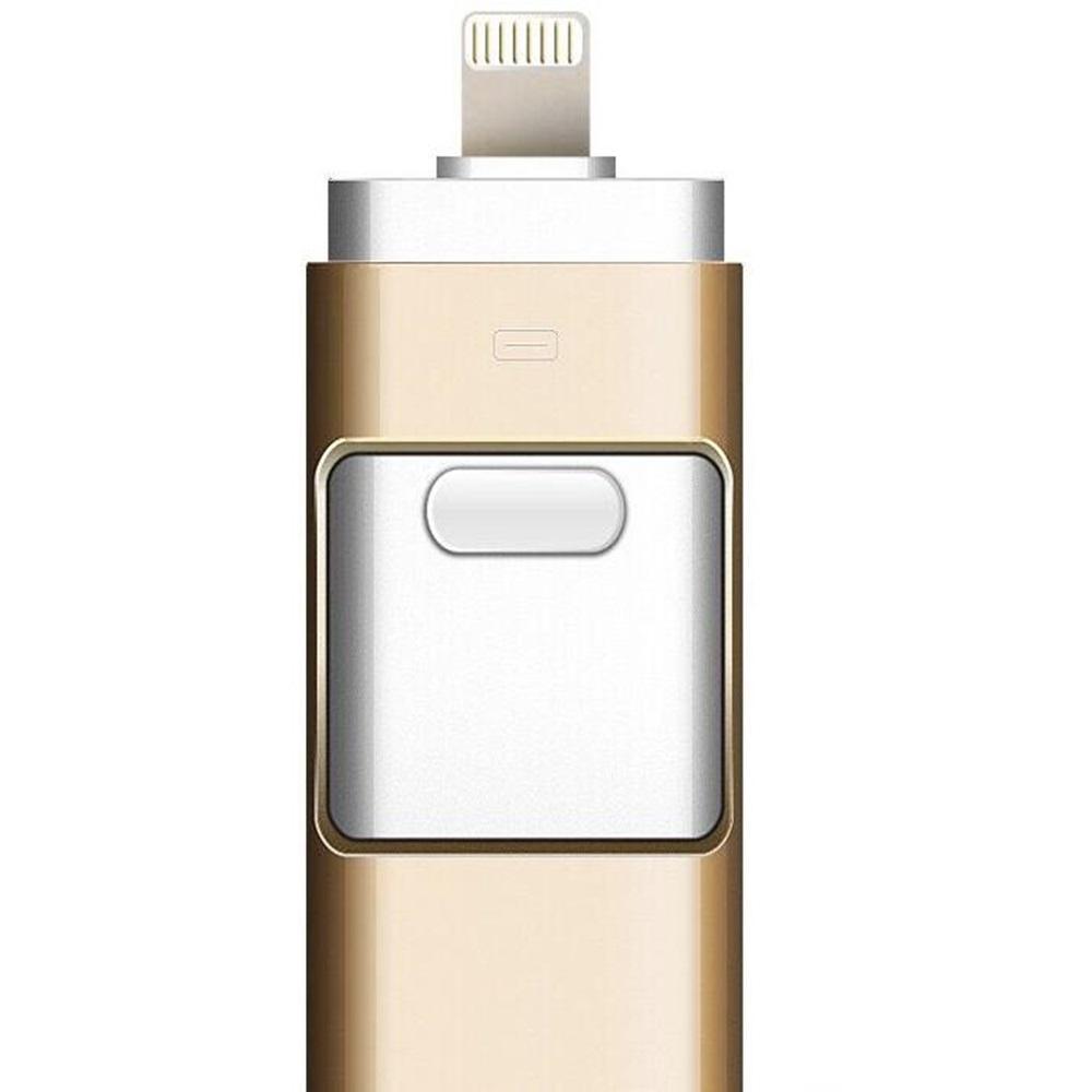 128GB 스마트폰 USB 휴대폰 USB 초소형 USB 골드