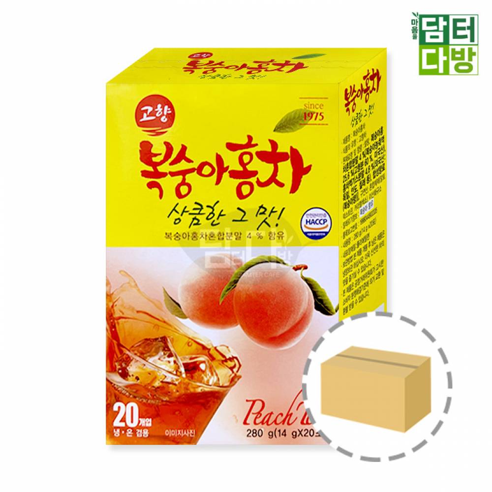 고향 복숭아홍차 20스틱 1BOX (20개입)