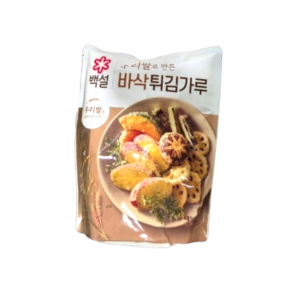 백설 우리쌀 바삭 튀김가루 1Kg X 10개