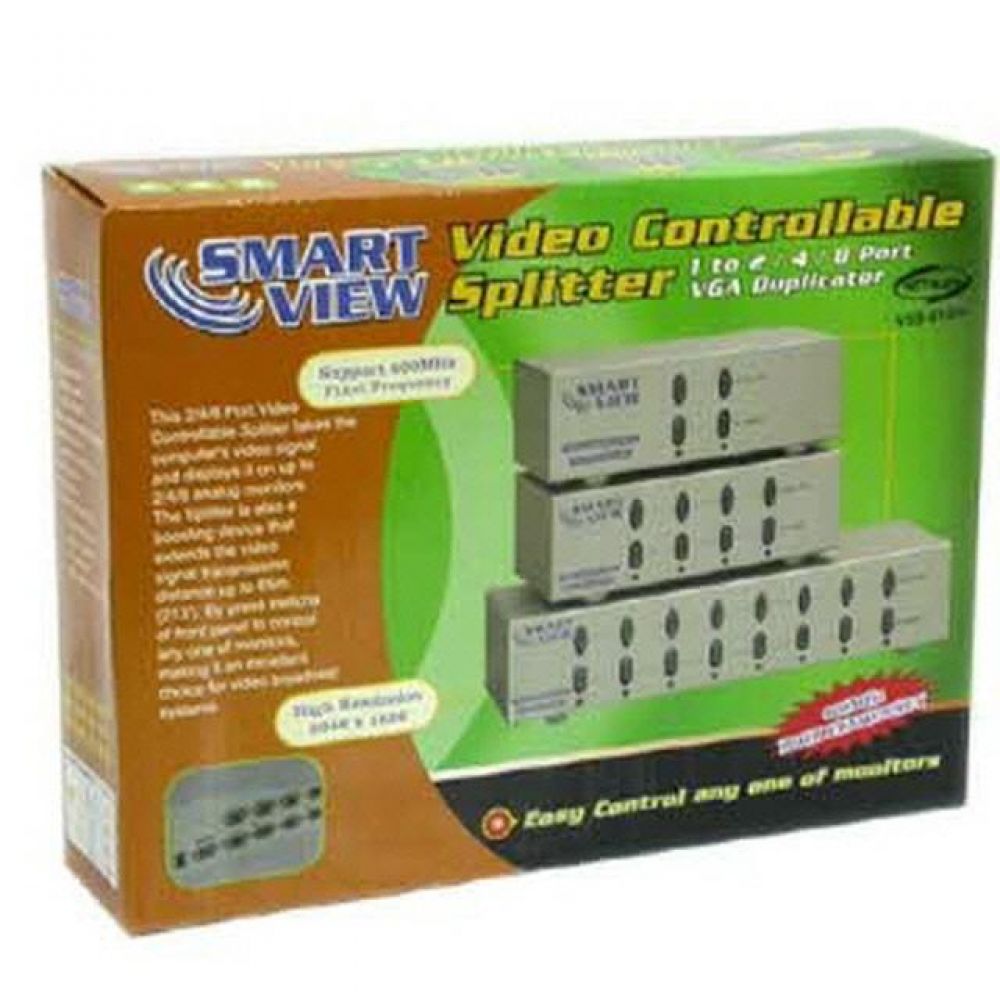 NETMate 초고해상도 41 모니터 분배기 수동기능포함