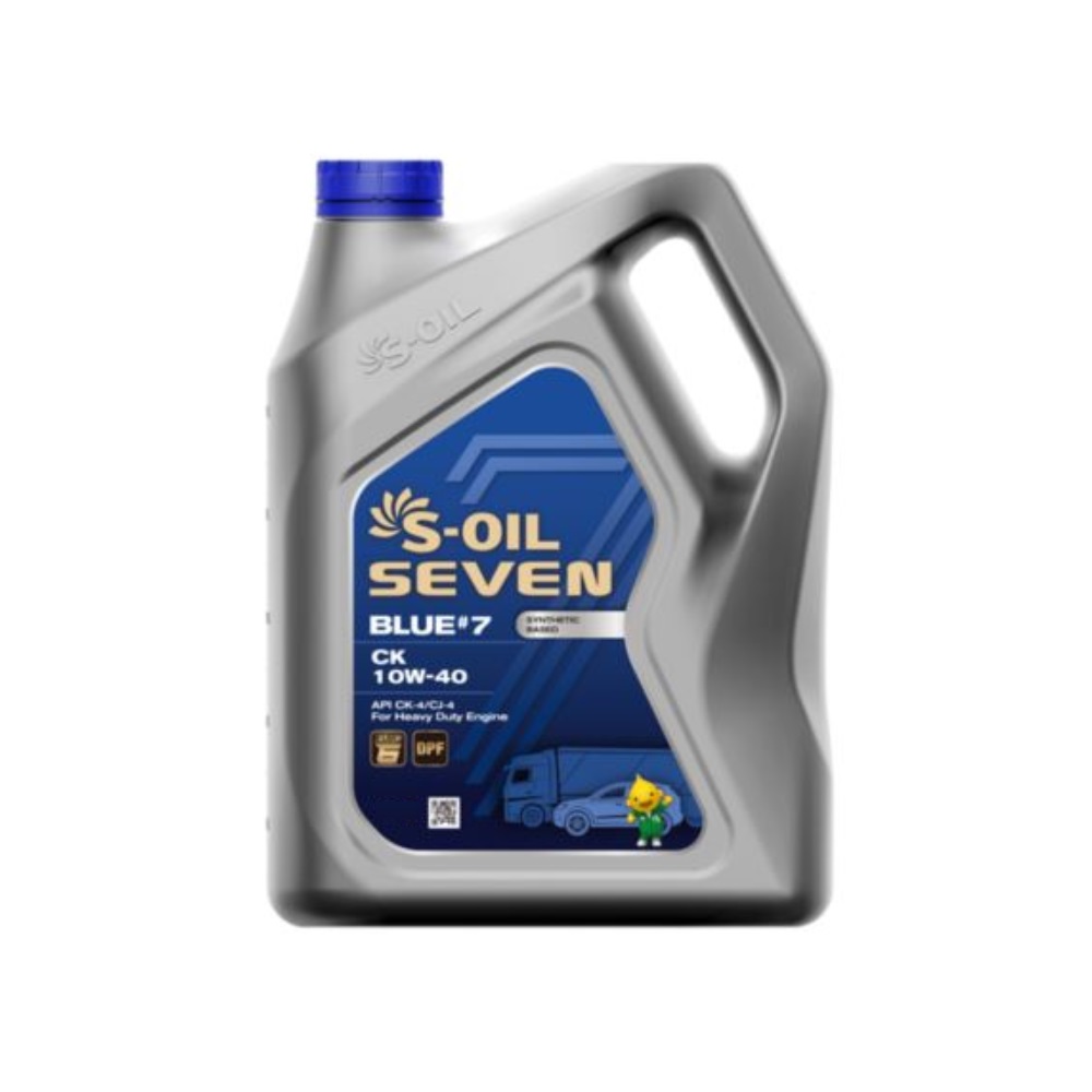 S-OIL 7 BLUE 7 CK 10W-40 4L 4개 1박스 디젤엔진오일