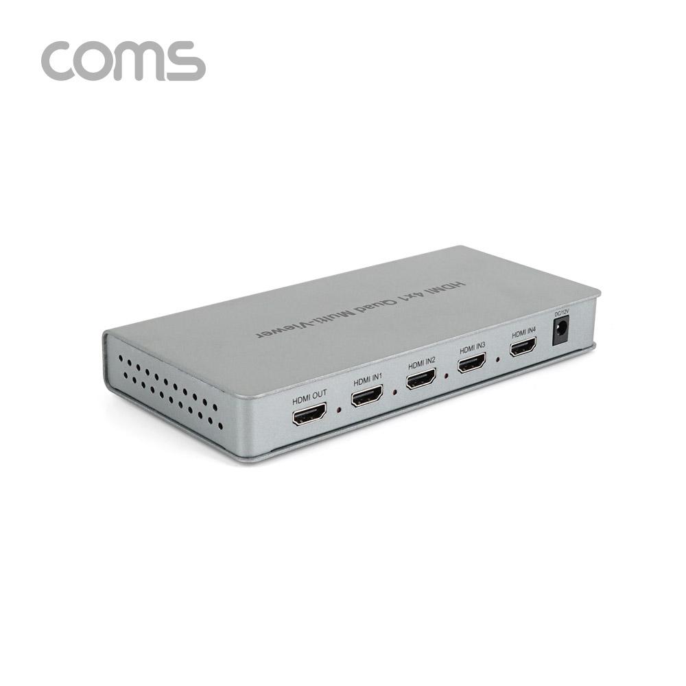 영상 HDMI 화면 분할기 4x1 4입력 1 출력