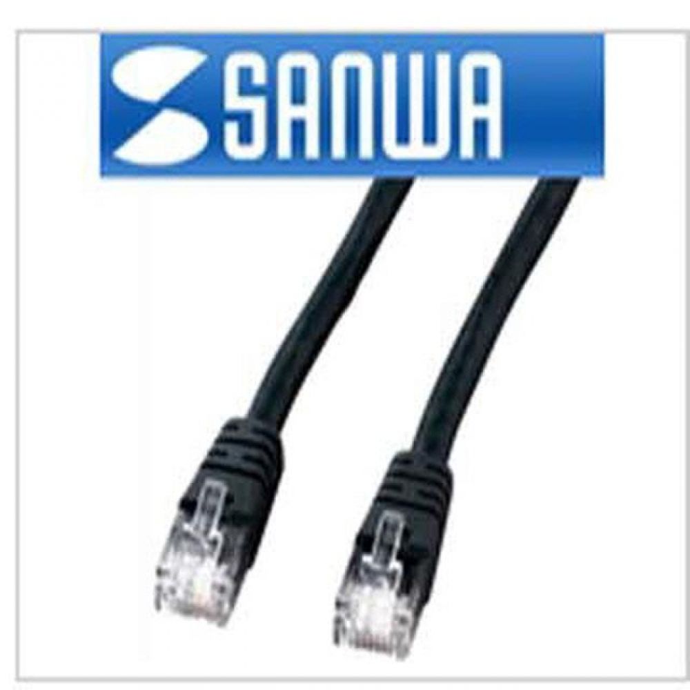(K) CAT.6E UTP 다이렉트 케이블(블랙) 5M /랜케이블/10G BASE-T 지원 500MHz 전송 대역폭 단선