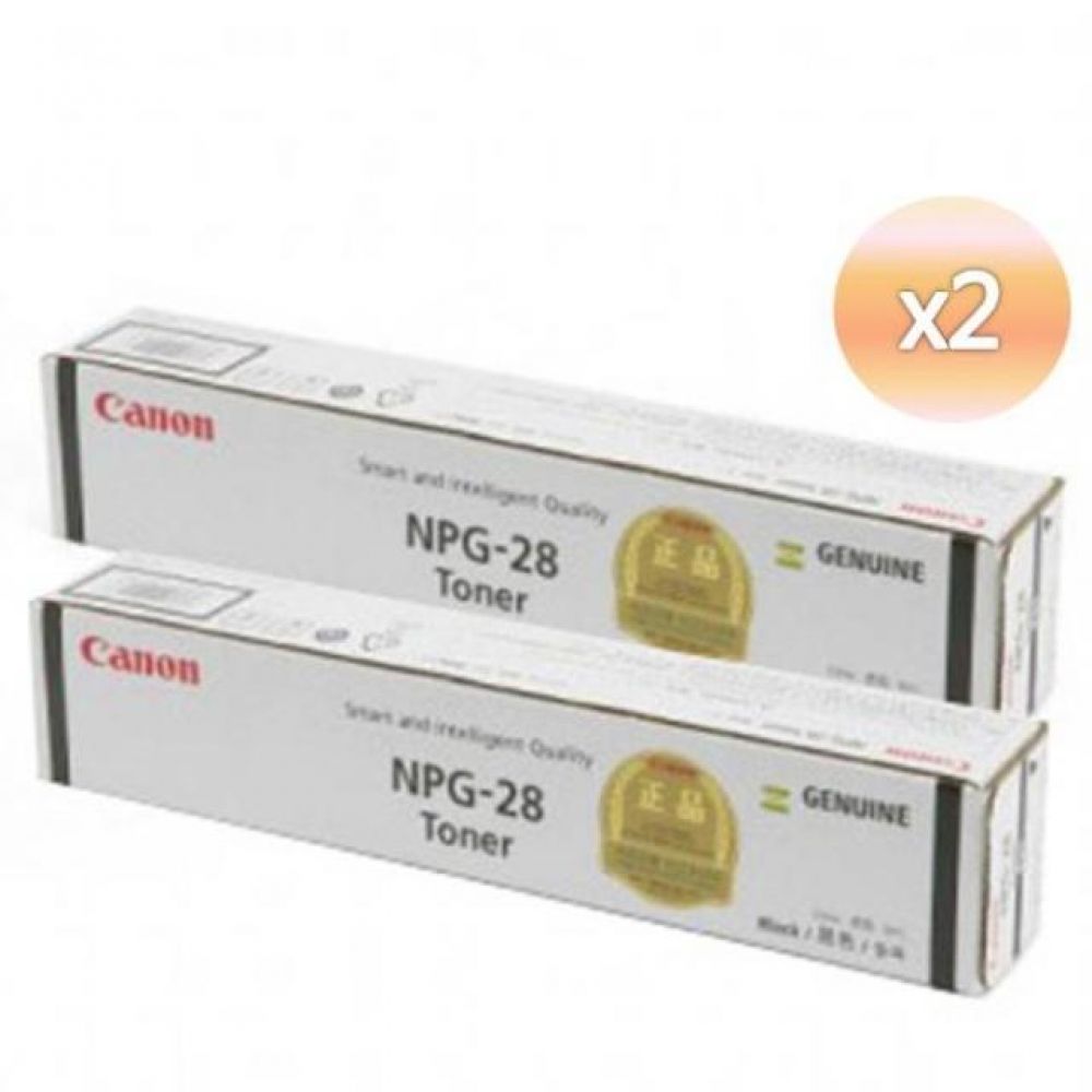 캐논 NPG-28 검정 토너 2개 세트 iR2025