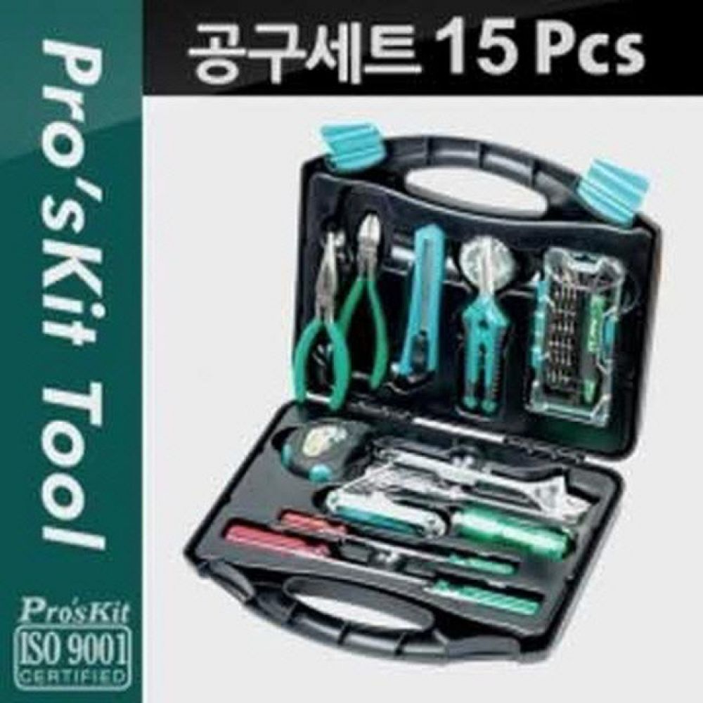 PK478 Prokit 공구세트 15pcs 생활공구