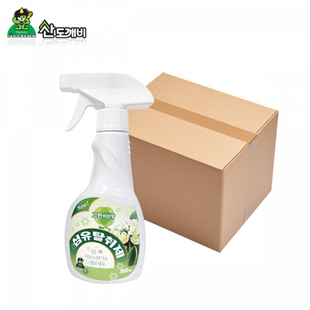 슈마켓 섬유탈취제 300ml 한박스 20개입 그린허브