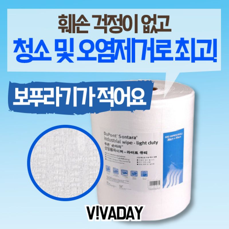 VCQ-H75 흡수력 좋은 부직포 와이퍼 라이트듀티 1ROLL