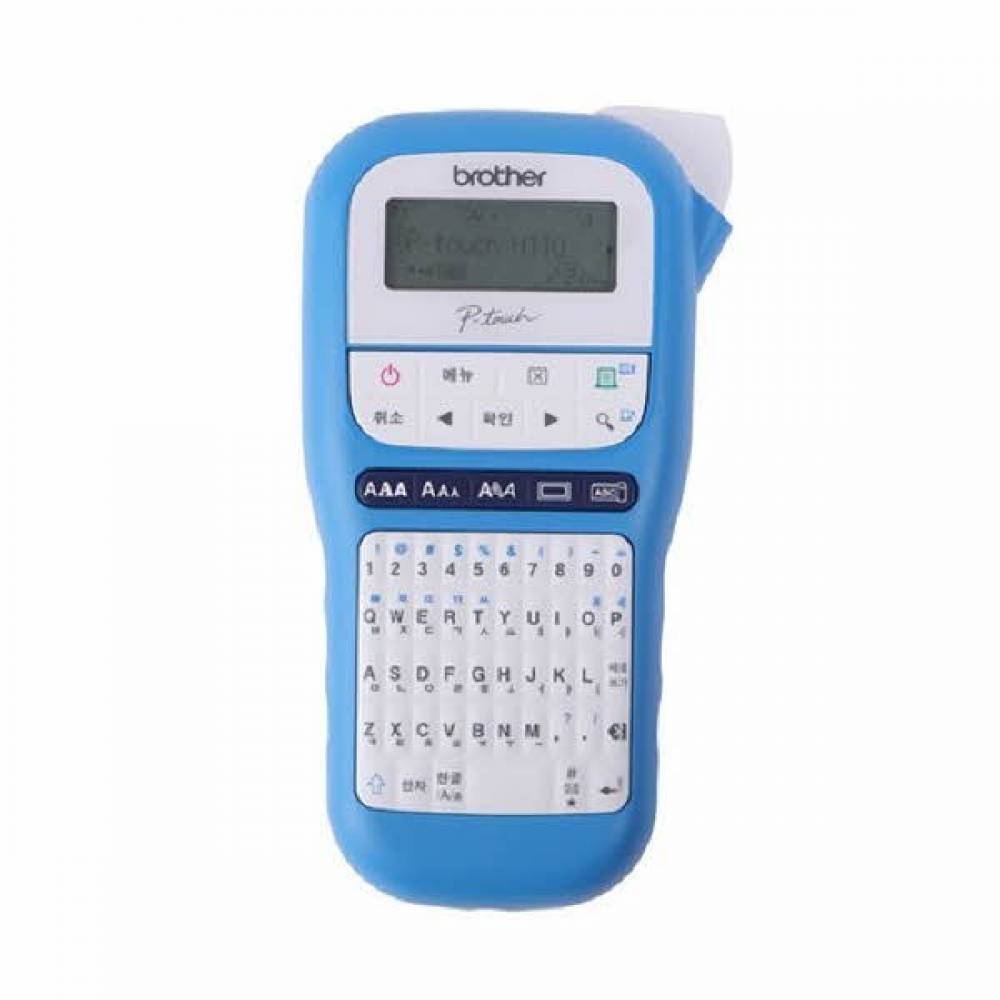 브라더 라벨프린터 PT-H110BW 블루