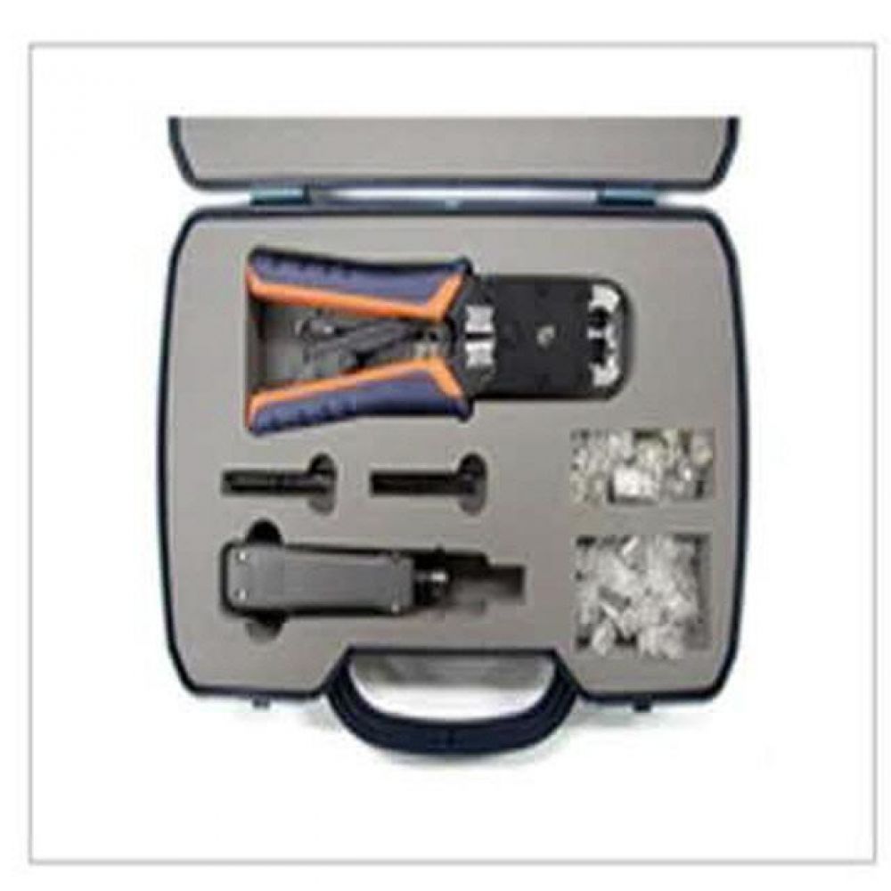 (K) HT-2500A 랜툴셋트 SOHO용 (컷팅동시에압착) 케이블 탈피기/툴 /UTP 및 전화 플러그