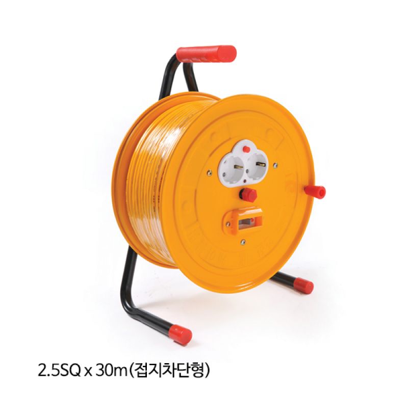 전선릴 접지차단 2.5SQ x 30m 캠핑용전릴선 오토릴