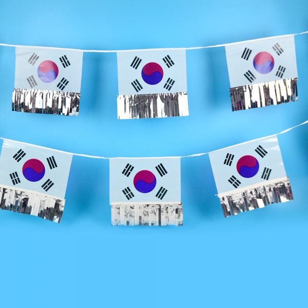 수술장식 태극기(5입)