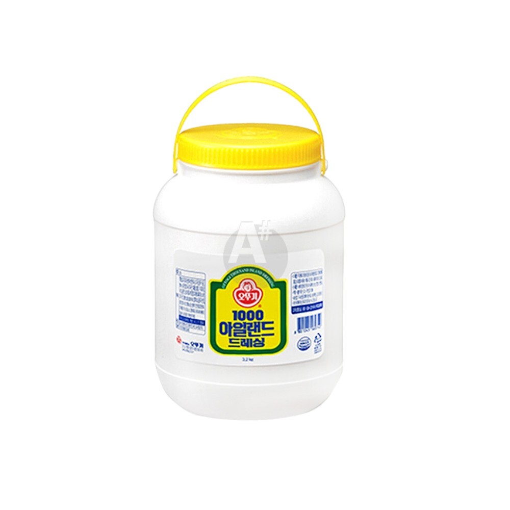 오뚜기 1000 아일랜드 드레싱 3.2Kg X 4개