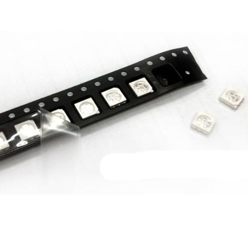 자동차 LED튜닝용 5050 LED 칩 1롤 1000개 5컬러
