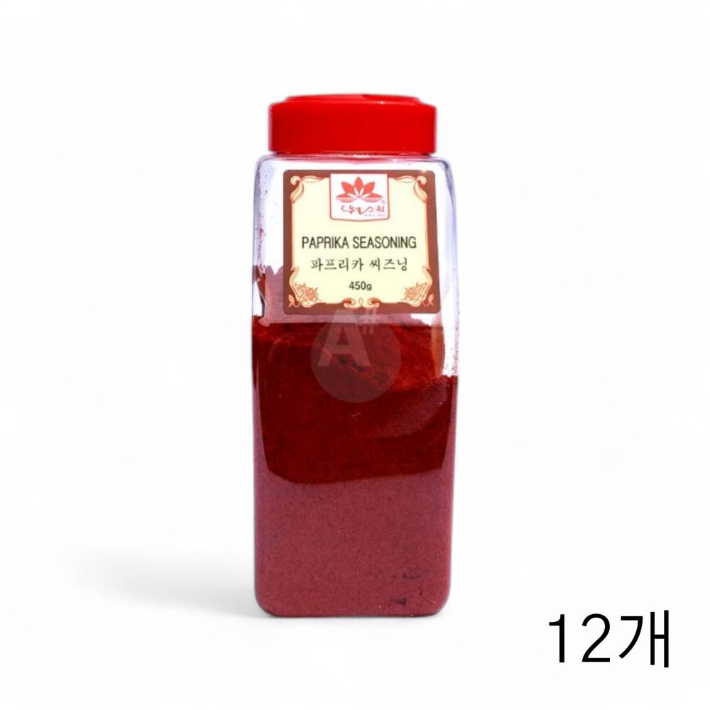 은진물산 파프리카 시즈닝 450g X 12개 씨즈닝 향신료 파우더 파프리카가루 분말