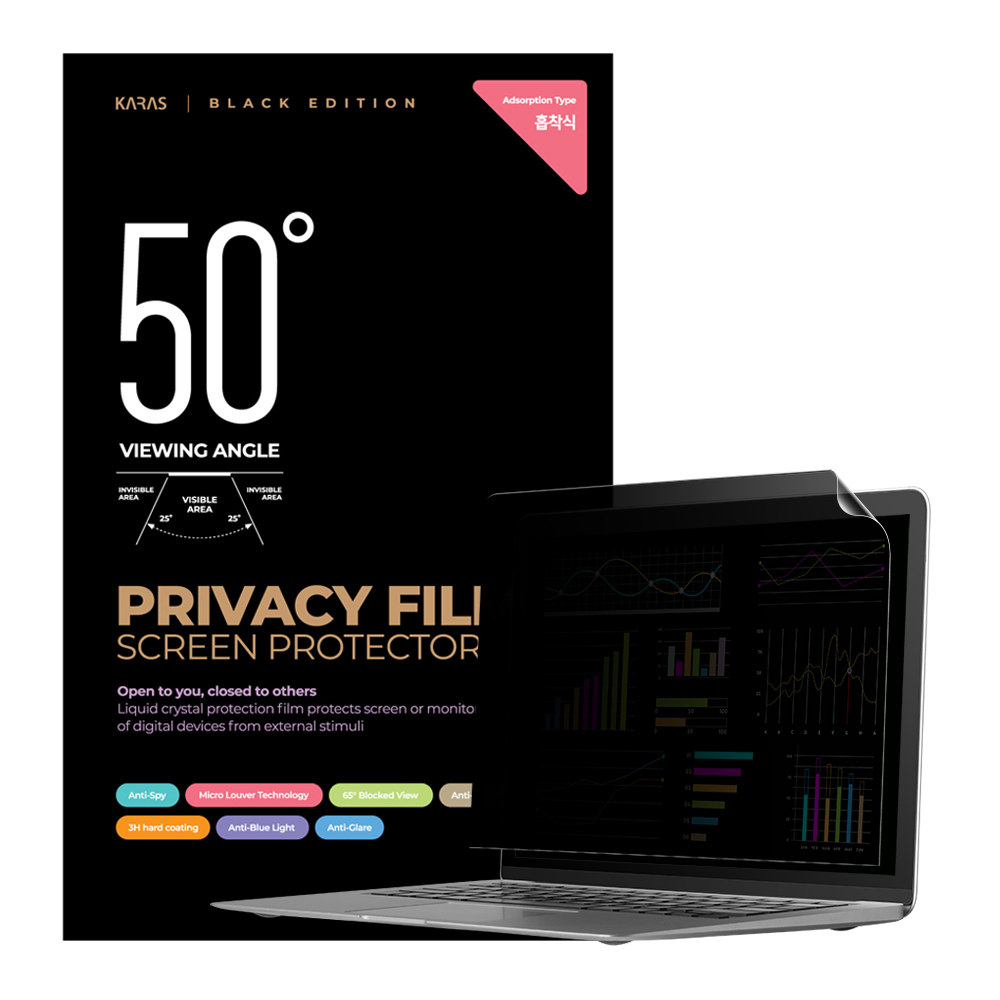 아이디어패드 Slim3 15AHP10 83KA0034KR 흡착식 정보보호필름