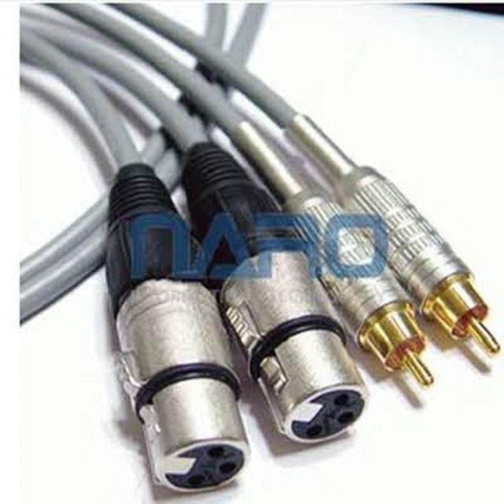 CN XLR 암 RCA 변환 케이블 7M 1쌍 4E6ATG 제작