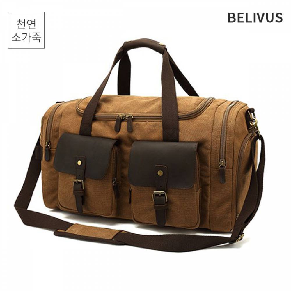 빌리버스 보스턴백 BJI435 가죽 여행용가방 크로스백