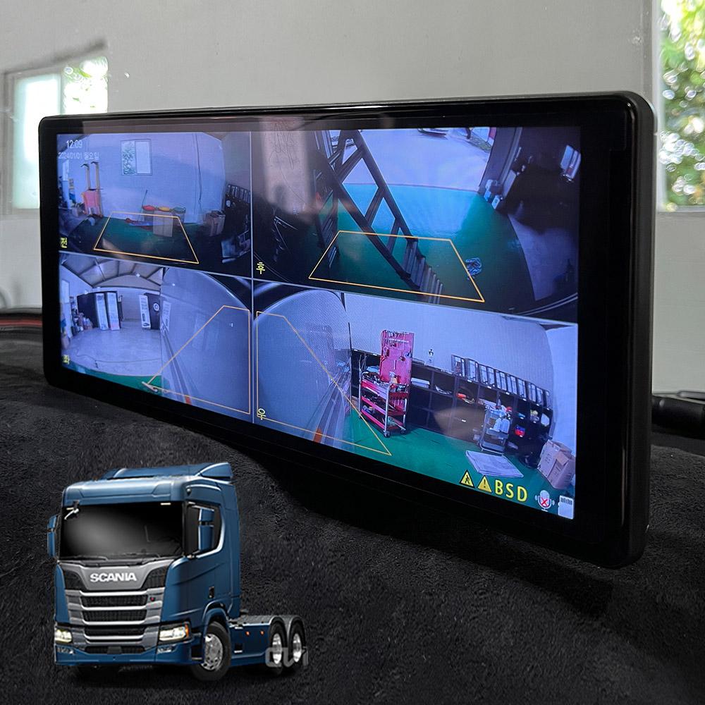 스카니아 R540트랙터 호환 트럭커 4채널 블랙박스