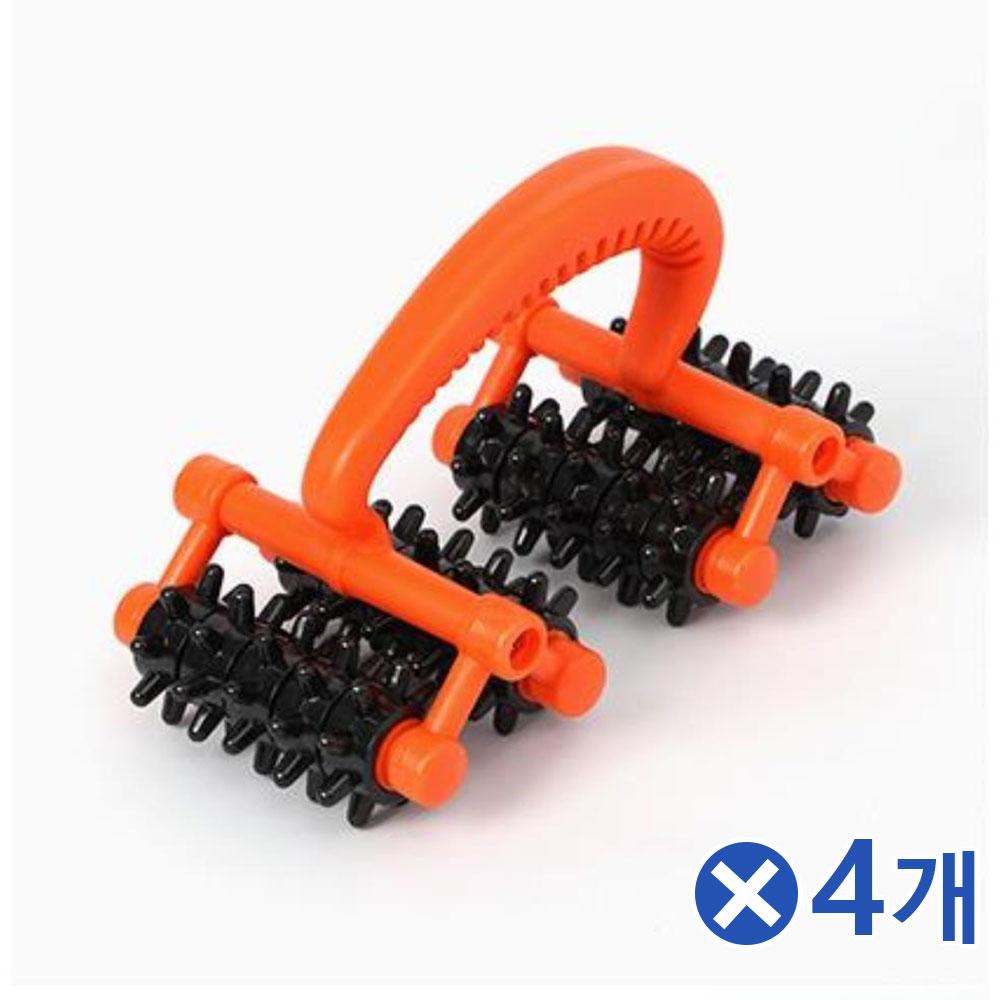 돌기형 전신 마사지롤러x4개 단단한폼롤러 홈트레이닝