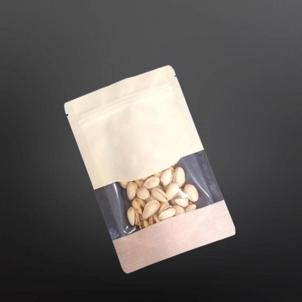 창 있는 지퍼스탠드 봉투 22X30cm 밑10cm 100매