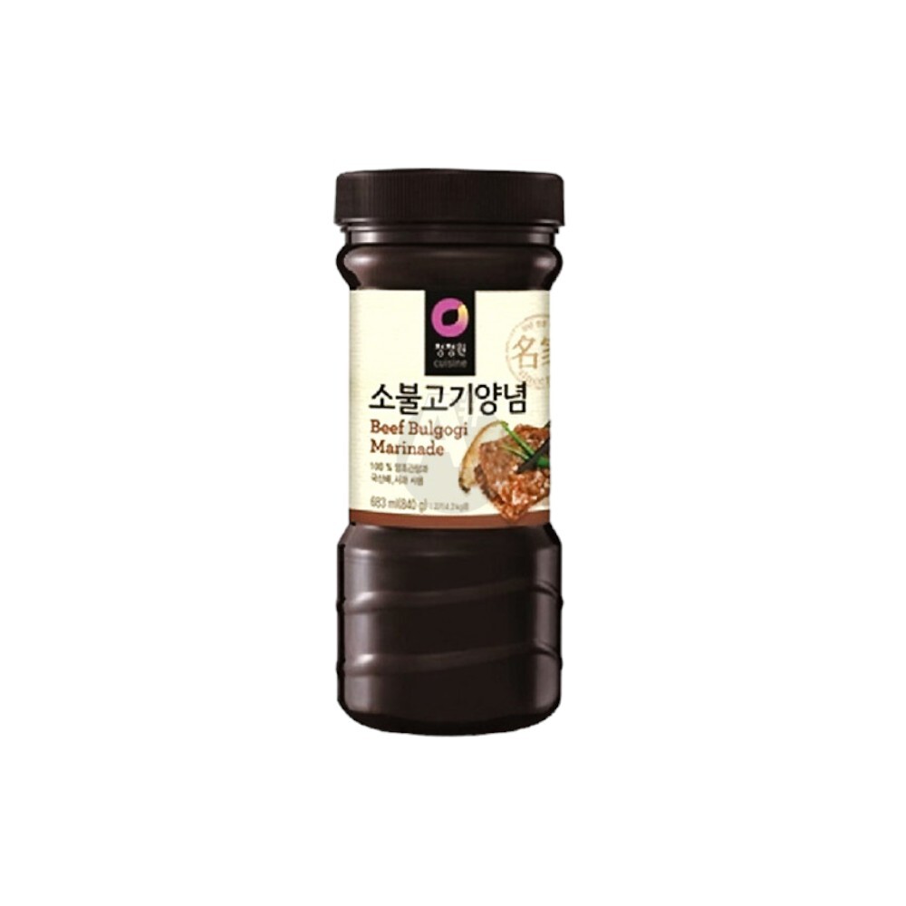 청정원 명가 소불고기 양념 840g X 12개