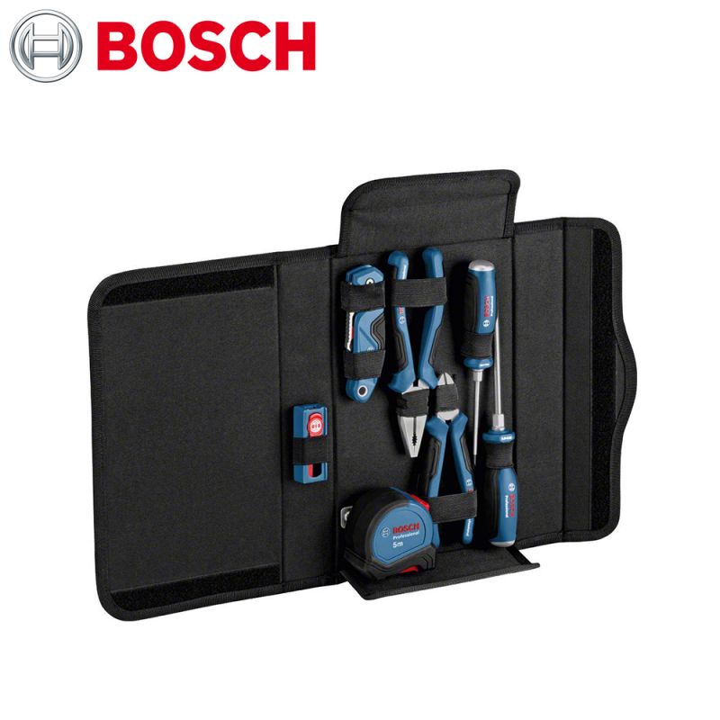 보쉬 수공구 세트 16PCS 펜치 니퍼 줄자_1600A016BV