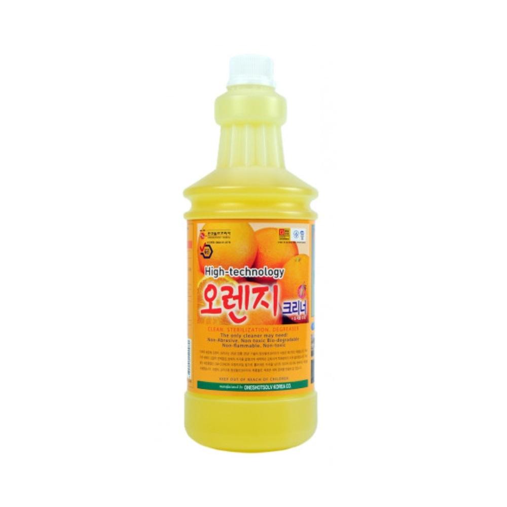 원샷솔브 다목적 세정제 오렌지크리너(대) 1000ml 20개 1박스