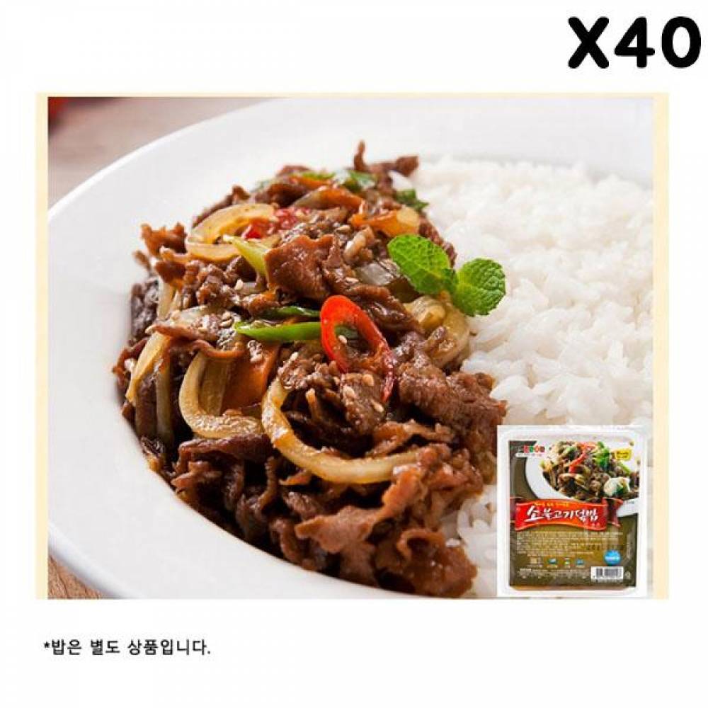 FK 더빱 소불고기 덮밥소스 210gX40