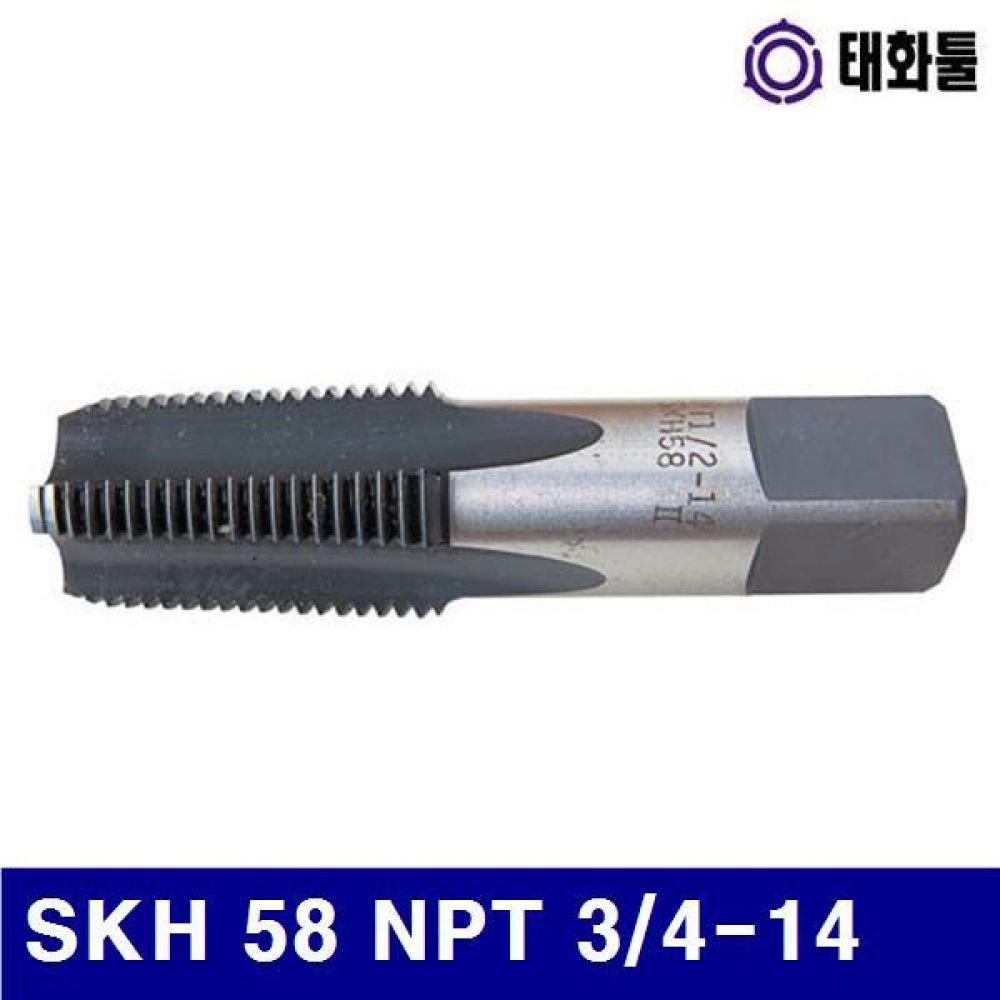태화툴 3154889 파이프탭-Inch SKH 58 NPT 3/4-14 25.117 (3EA)