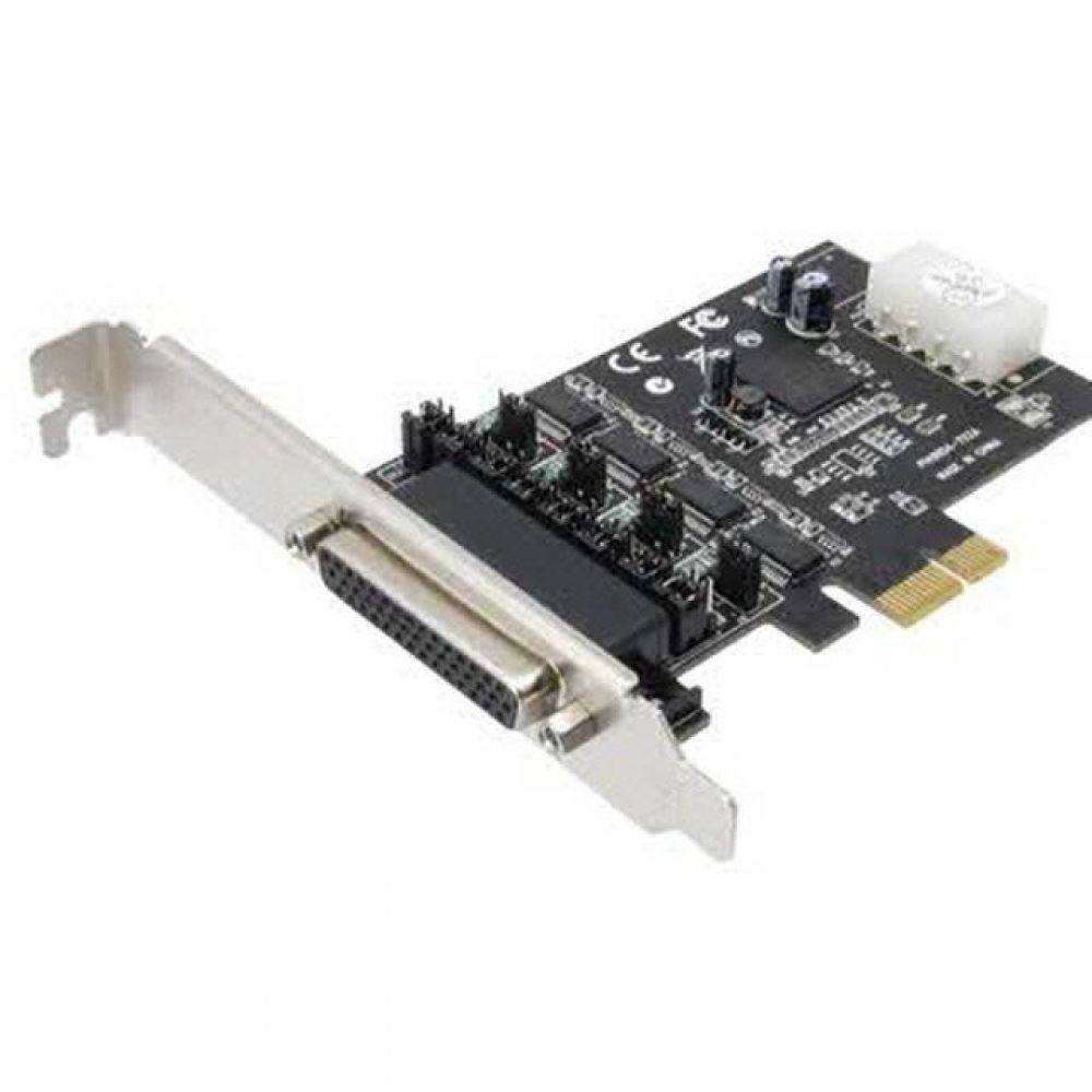 NETmate 4포트 PCI Express 시리얼카드 with Power(Oxford)(슬림PC겸용)