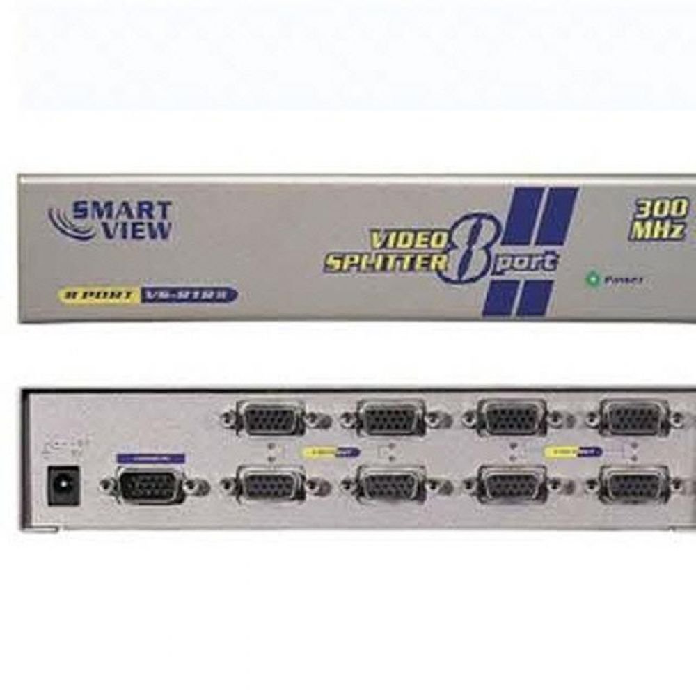 NETMate 고해상도 81 모니터 분배기 300MHz