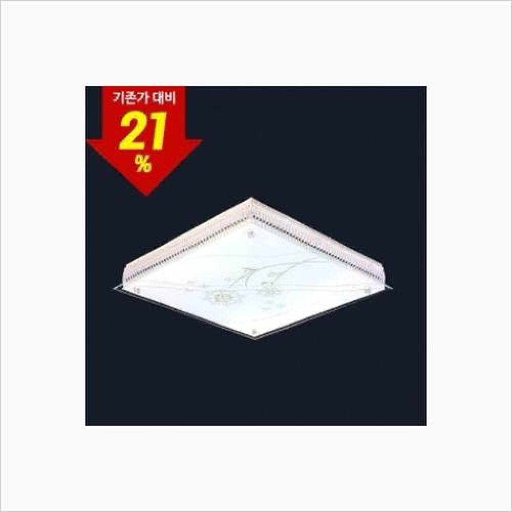 인테리어 홈조명 스타눈꽃 LED방등 50W