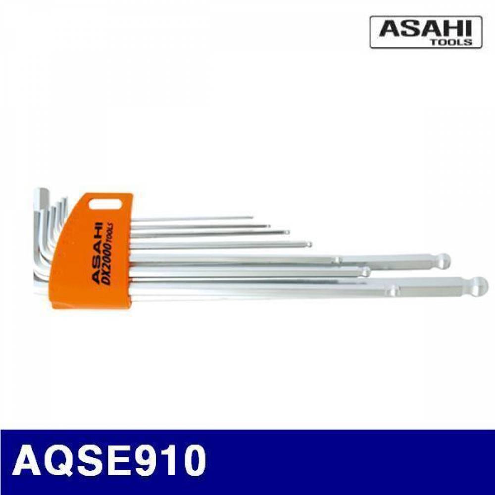 아사히 2072162 볼렌치세트(LONG) AQSE910 1/16-3/8(mm Inch) 9 (1EA)