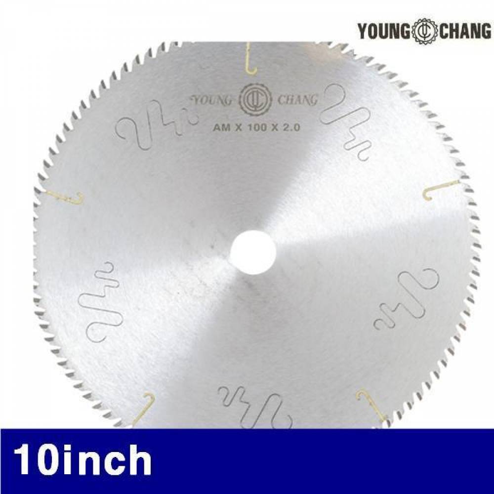 영창 3921537 아크릴용 원형팁쇼 10Inch 255x120Tx25.4mm 2T (1EA)