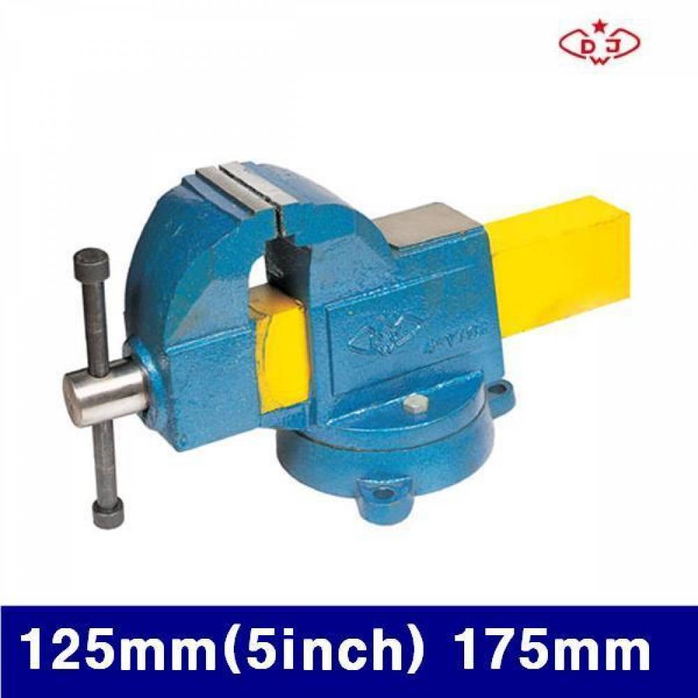 (화물착불)대원정밀 5460322 탁상바이스 125mm(5Inch) 175mm 545x240mm (1EA)